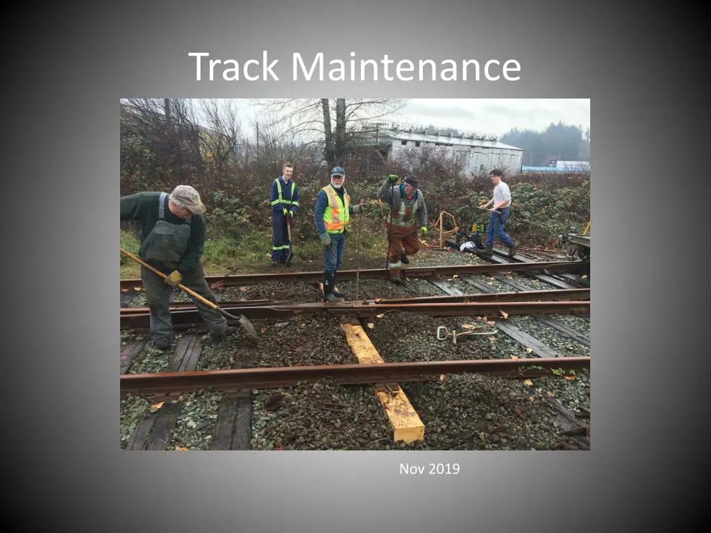 track maintenance