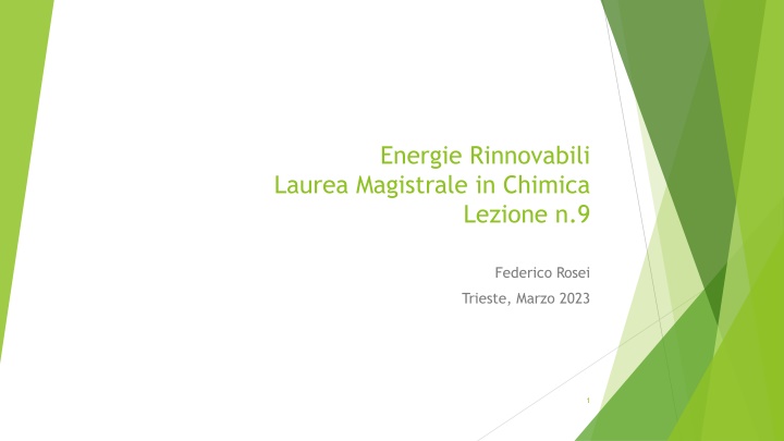 energie rinnovabili