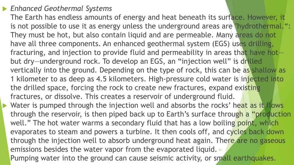 enhanced geothermal systems the earth has endless