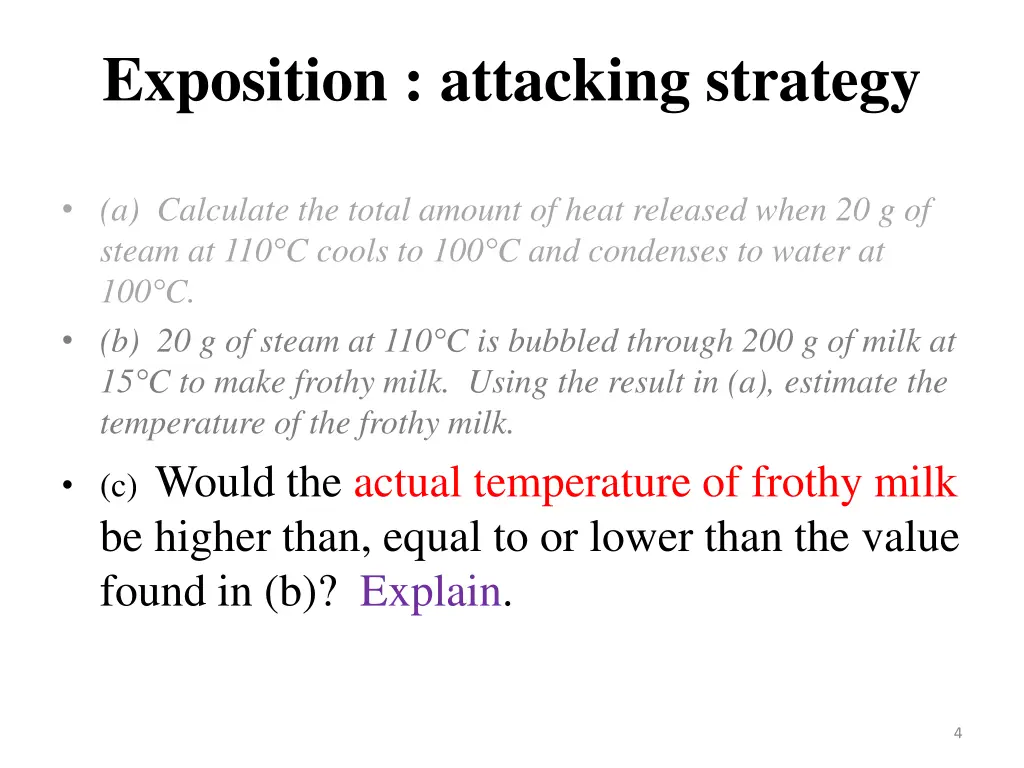 exposition attacking strategy 1