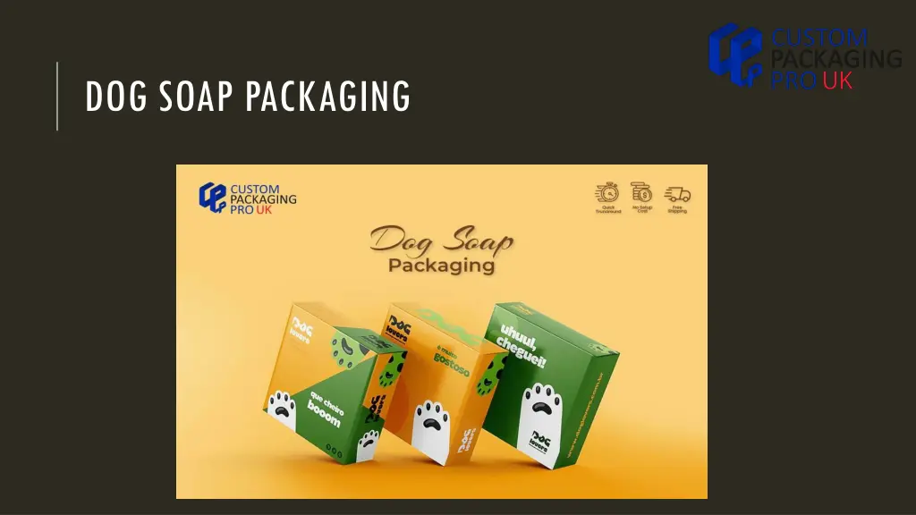 dog soap packaging