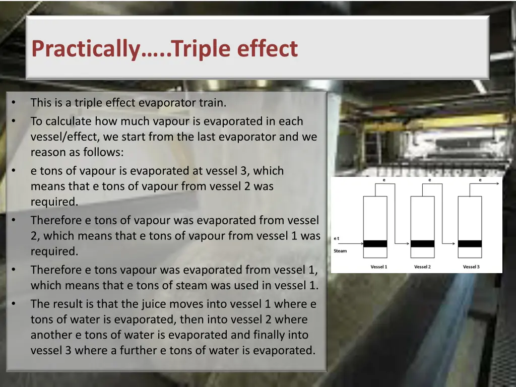 practically triple effect