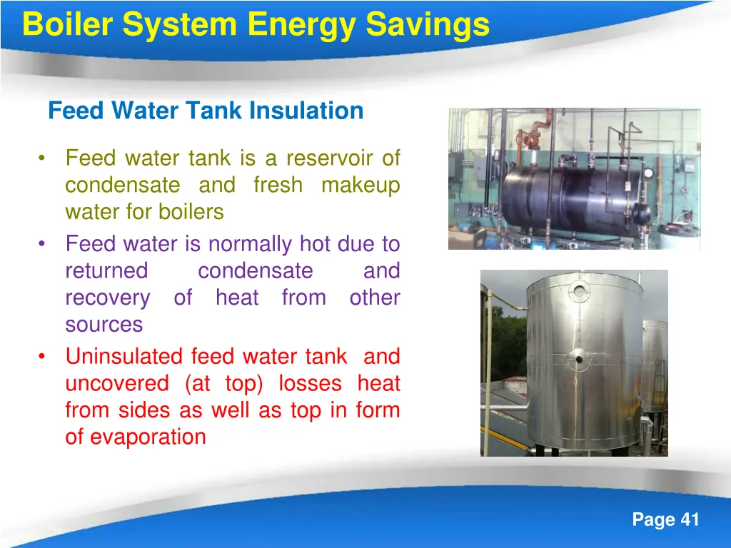 boiler system energy savings 13