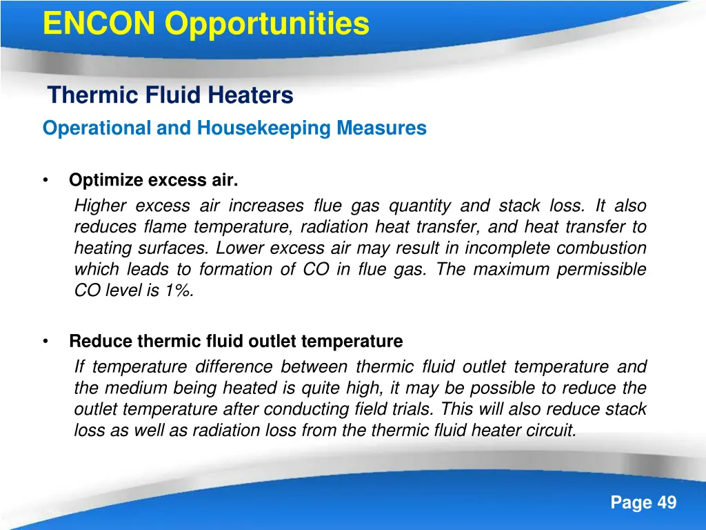 encon opportunities