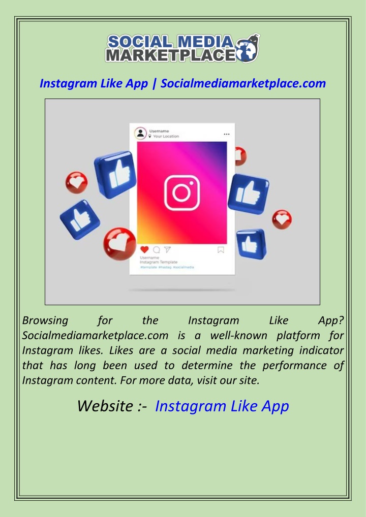 instagram like app socialmediamarketplace com