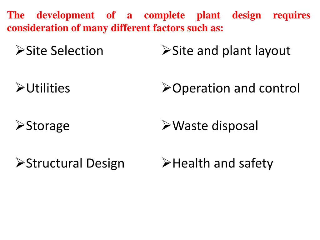 the consideration of many different factors such