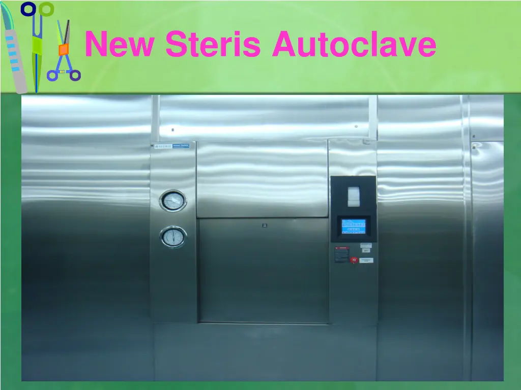 new steris autoclave