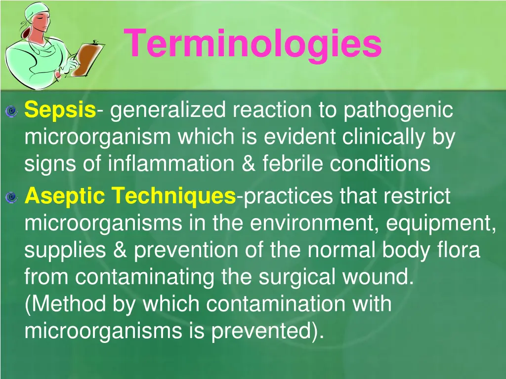 terminologies 1