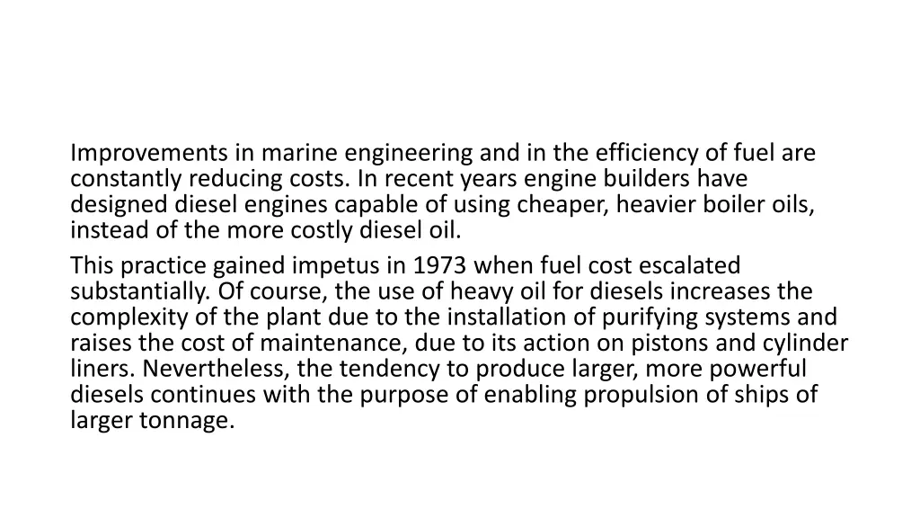 improvements in marine engineering