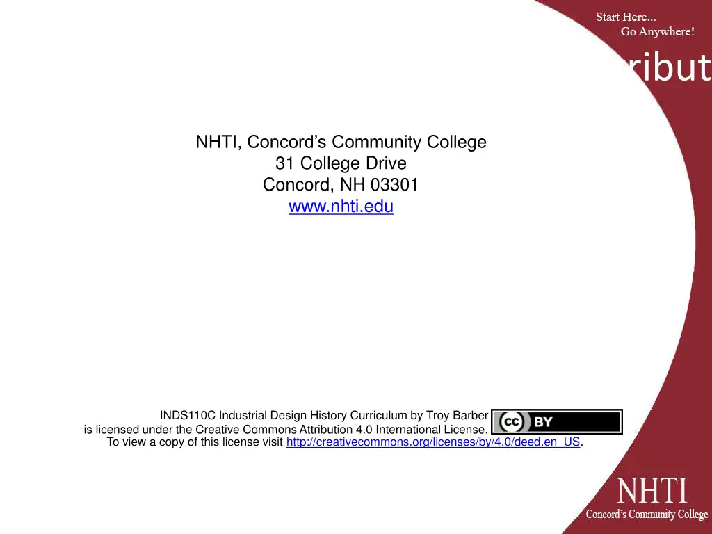 nhti information and attribution 1