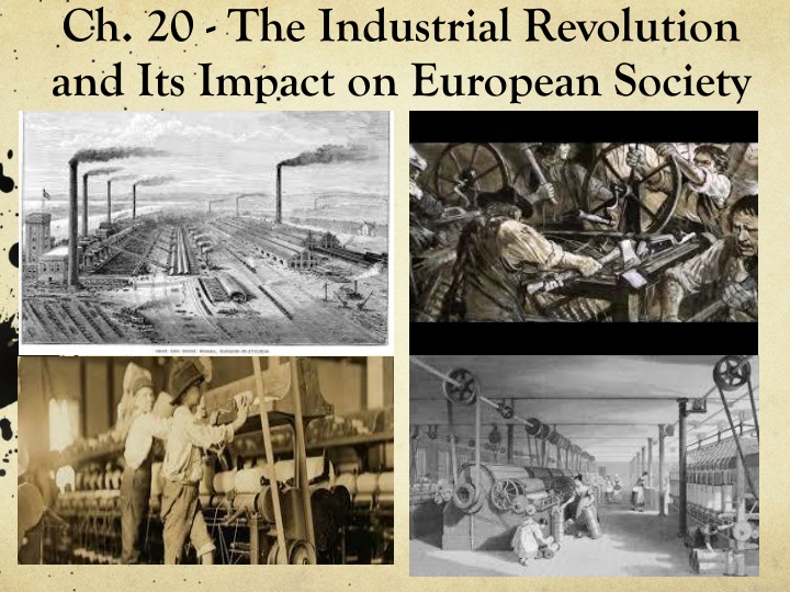 ch 20 the industrial revolution and its impact