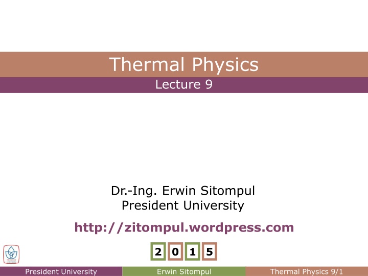 thermal physics