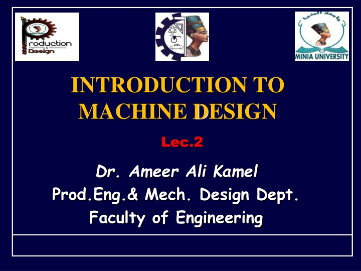 introduction to machine design