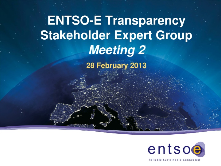 entso e transparency stakeholder expert group