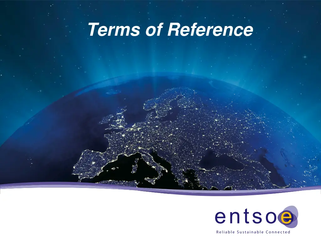 terms of reference