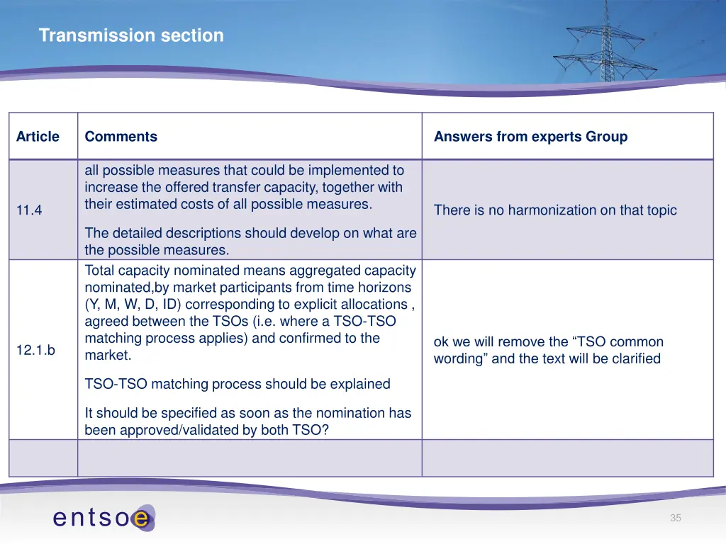 transmission section 4