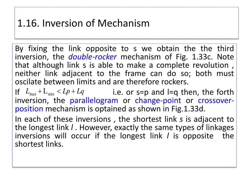 1 16 inversion of mechanism 10