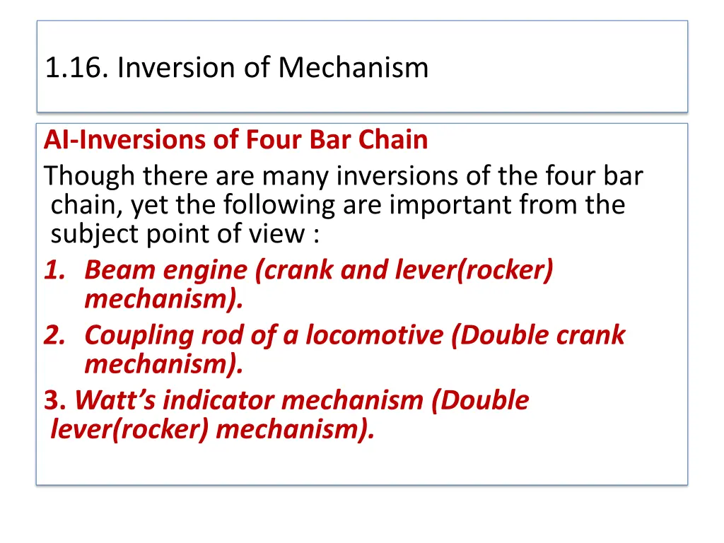 1 16 inversion of mechanism 11