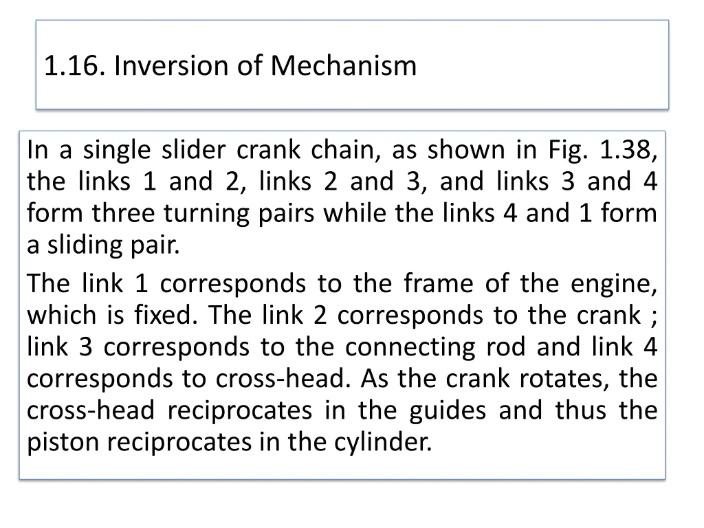 1 16 inversion of mechanism 16