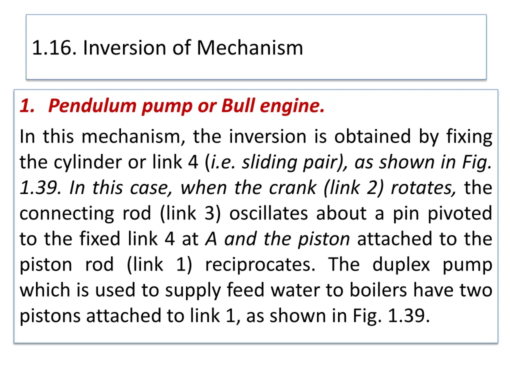 1 16 inversion of mechanism 18