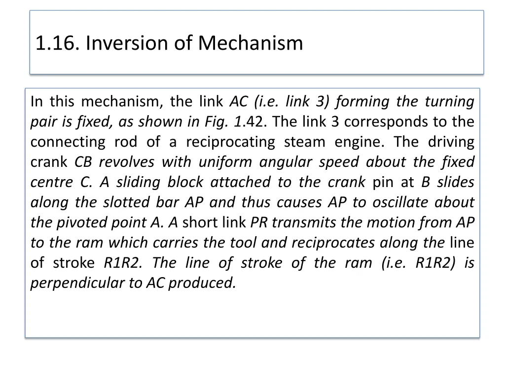 1 16 inversion of mechanism 24