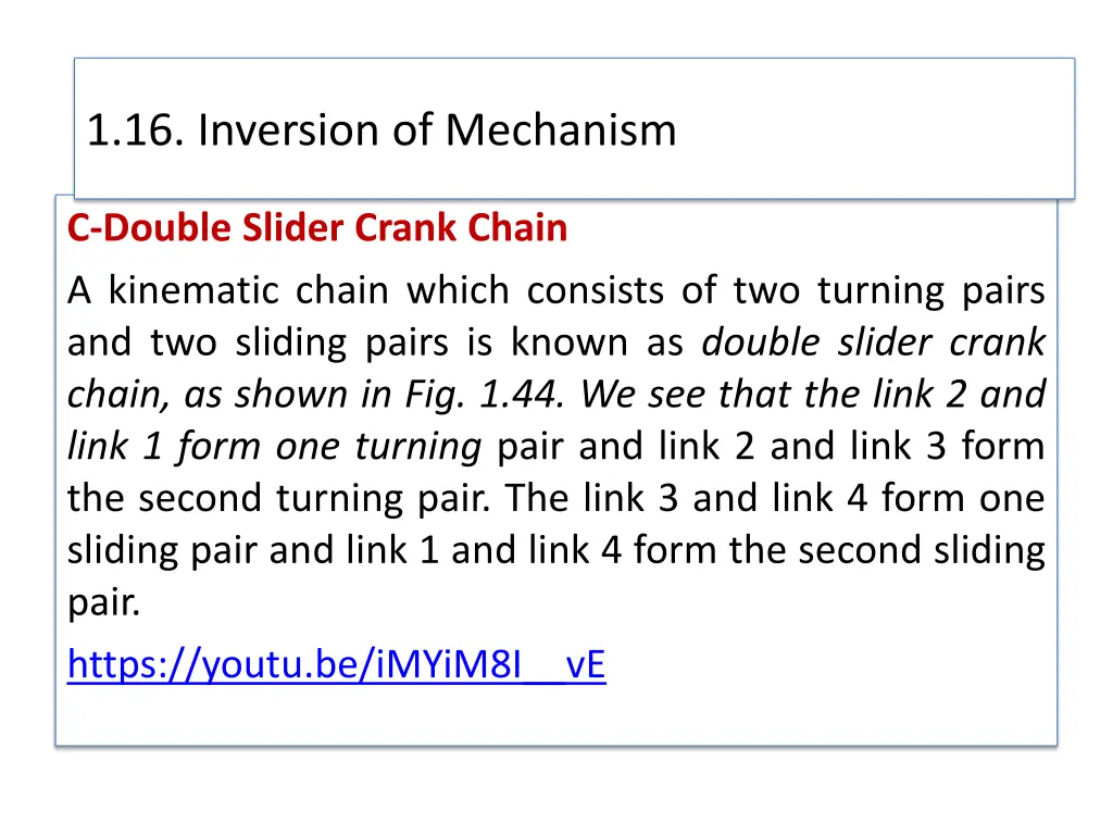 1 16 inversion of mechanism 29