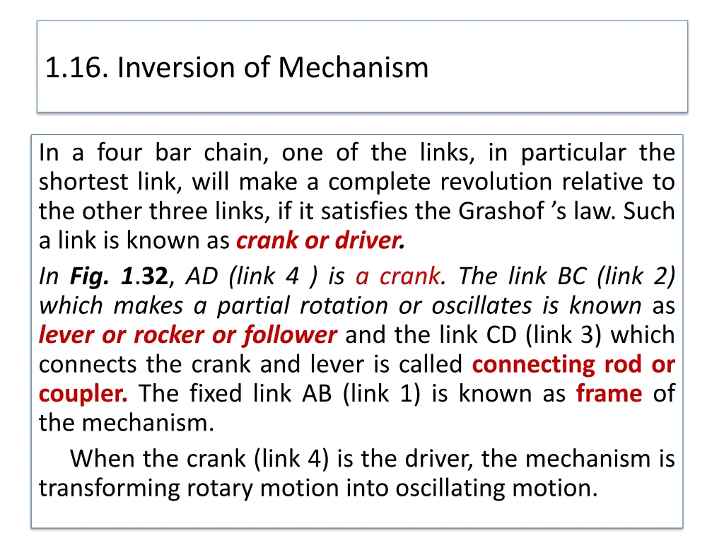 1 16 inversion of mechanism 5