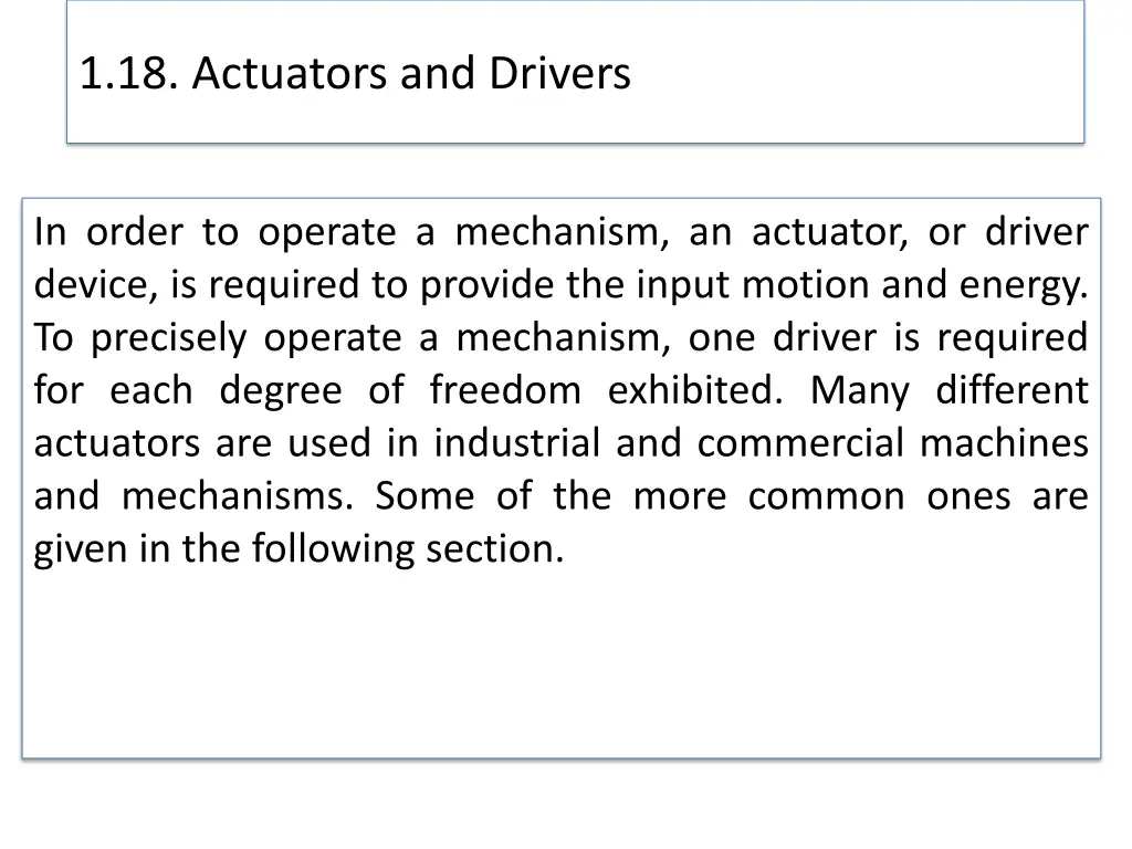 1 18 actuators and drivers