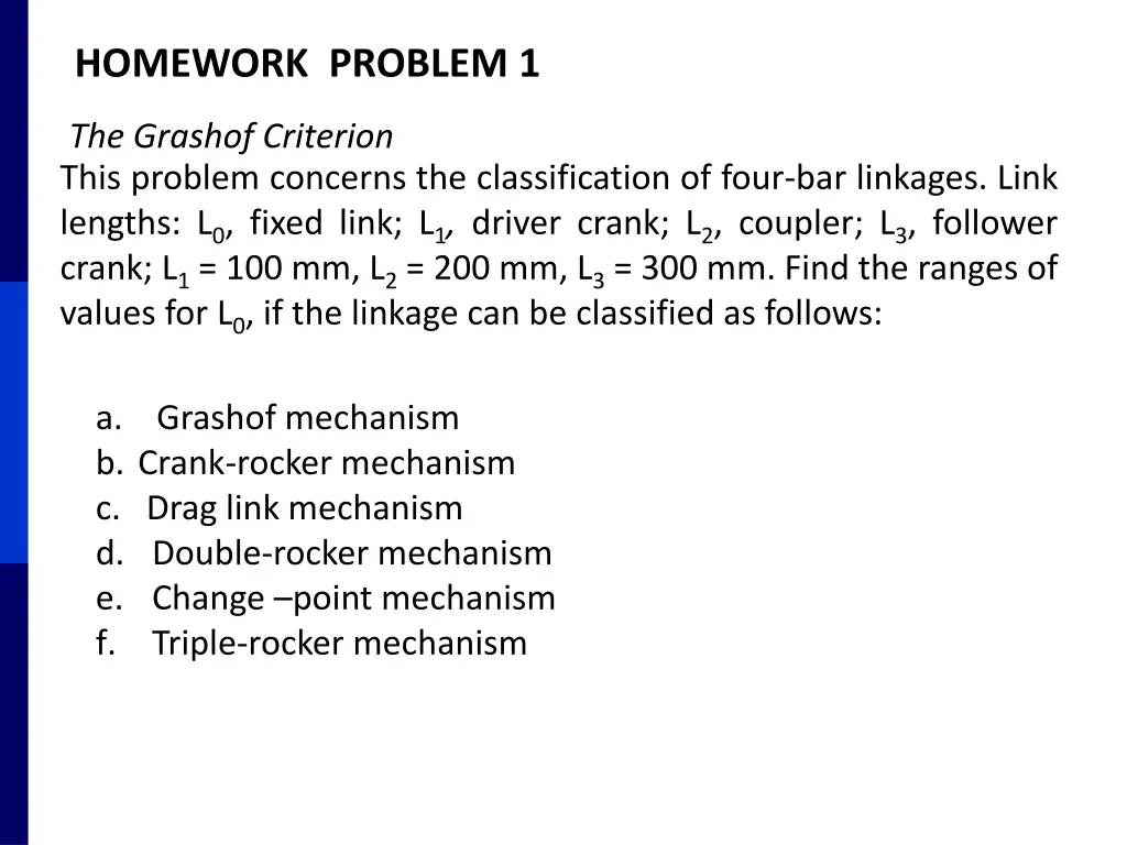 homework problem 1