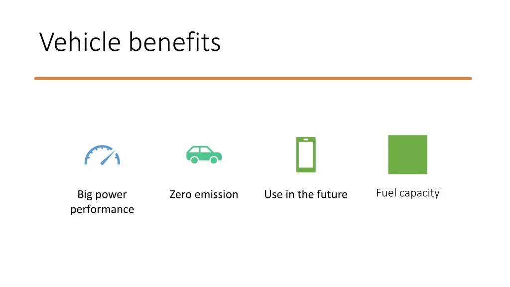 vehicle benefits