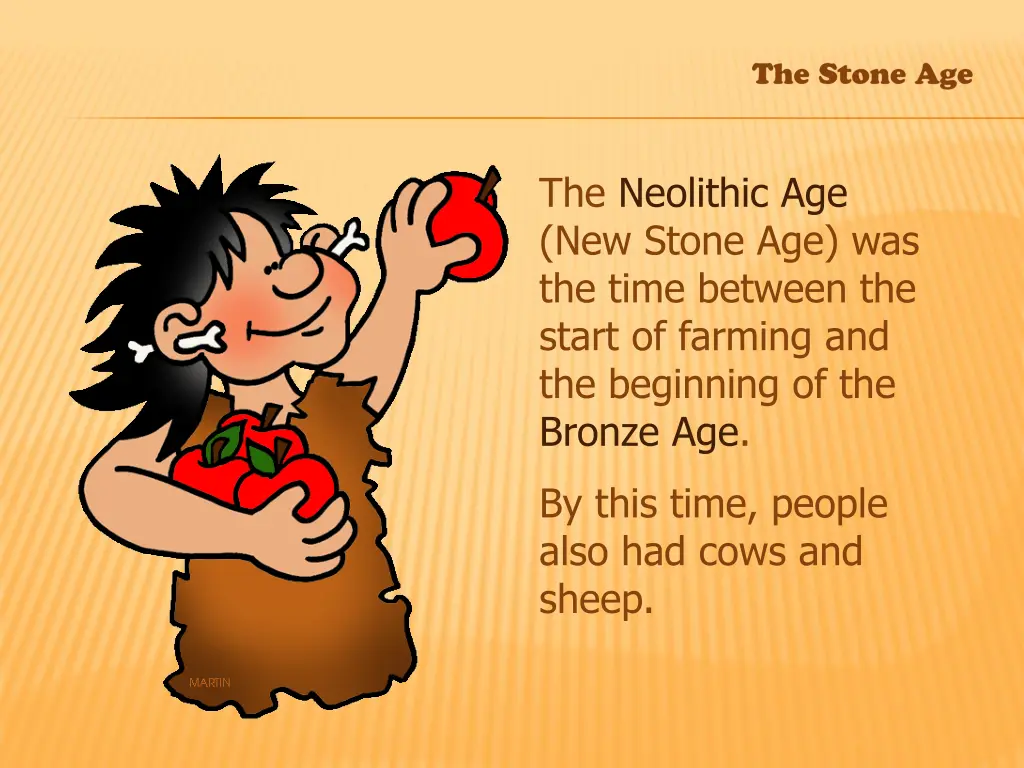 the neolithic age new stone age was the time