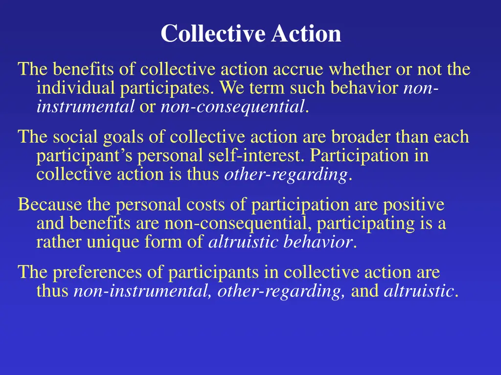 collective action 1