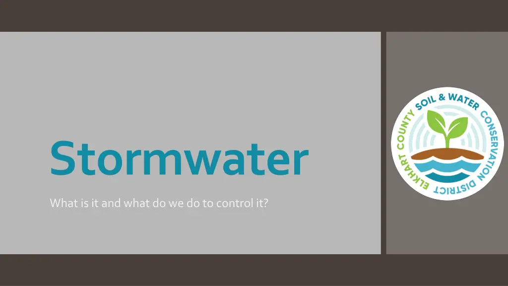 stormwater