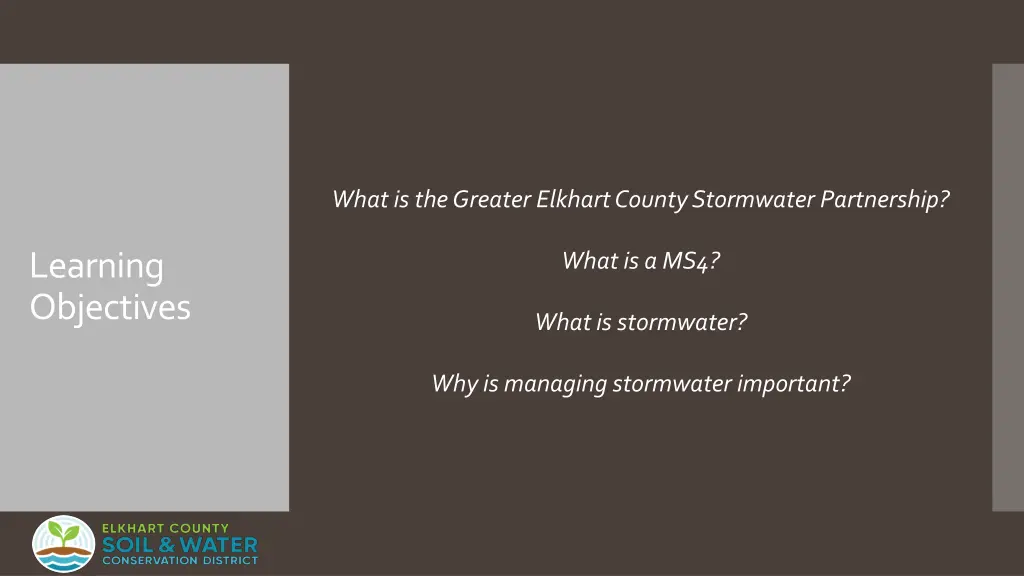 what is the greater elkhart county stormwater