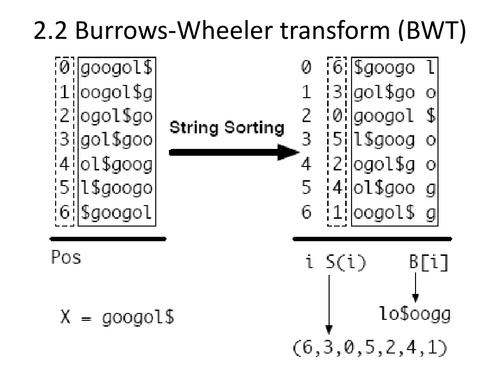 2 2 burrows wheeler transform bwt