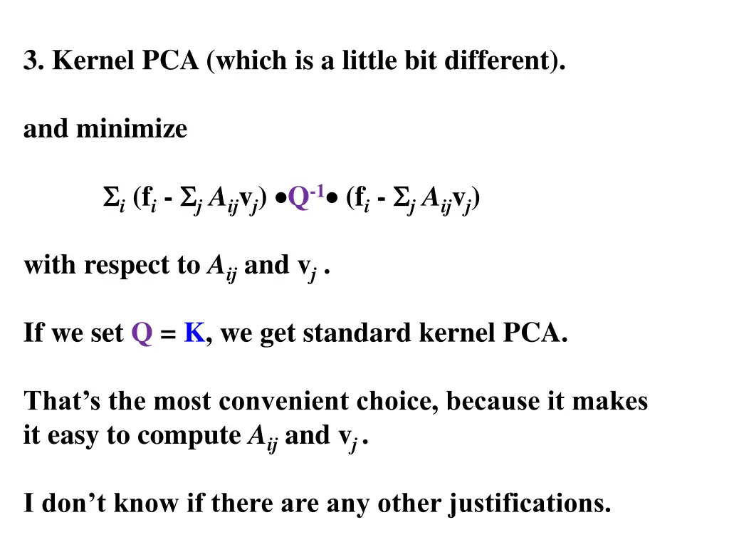 3 kernel pca which is a little bit different 3