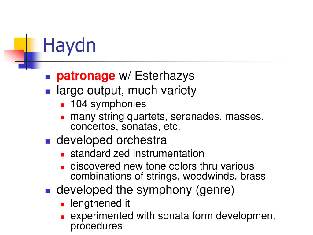 haydn