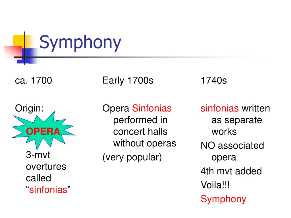 symphony