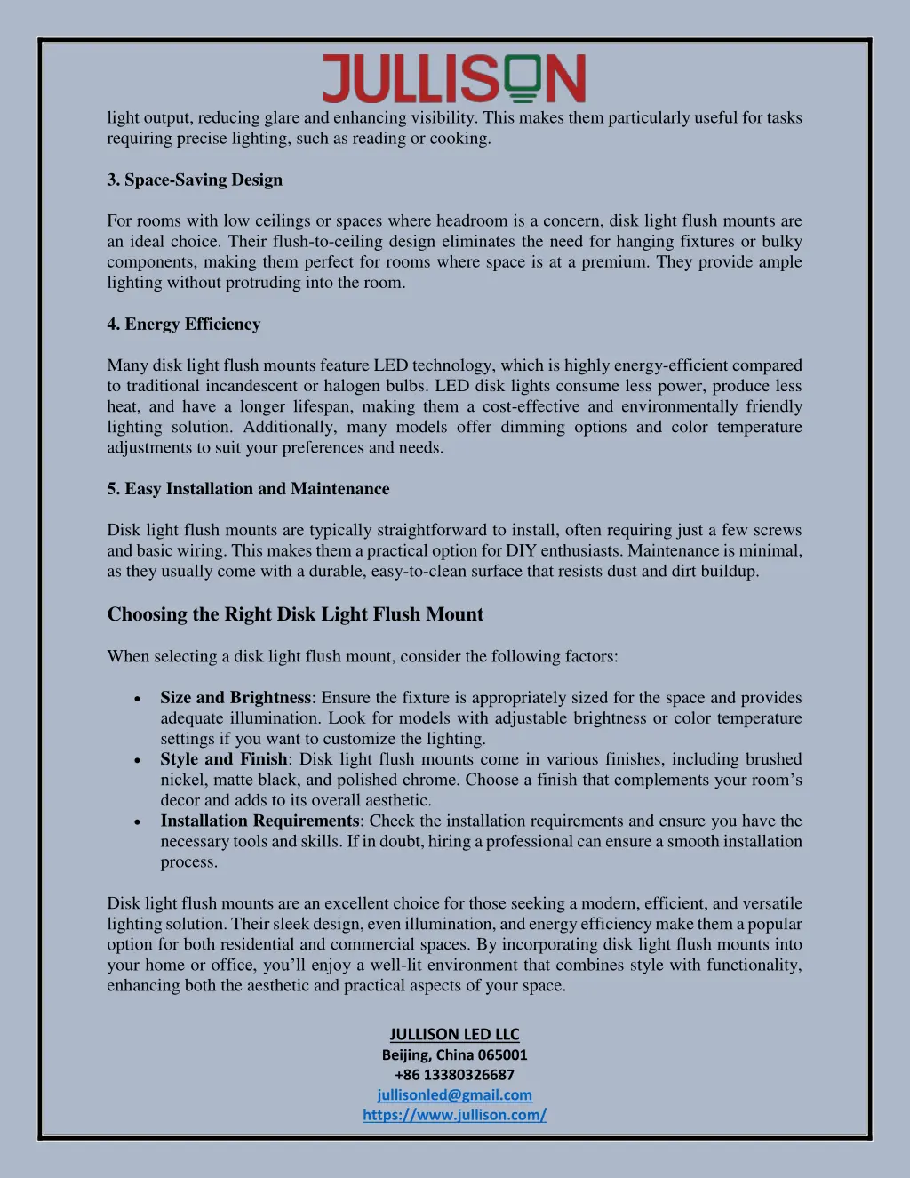 light output reducing glare and enhancing