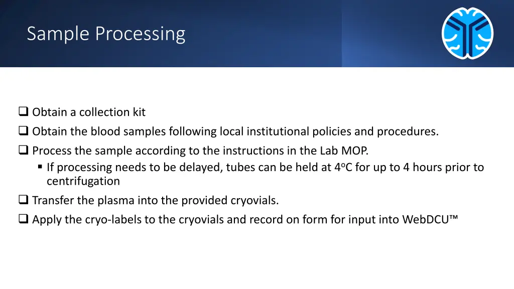 sample processing