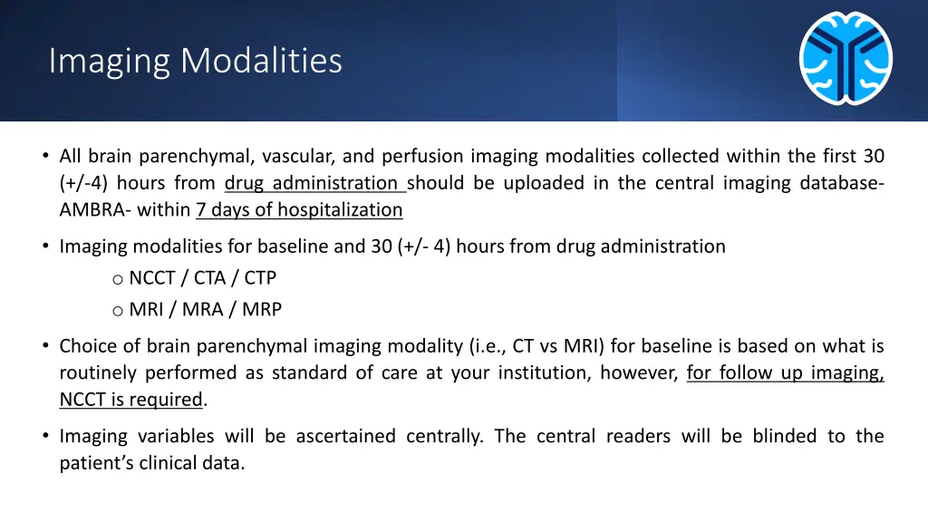 imaging modalities