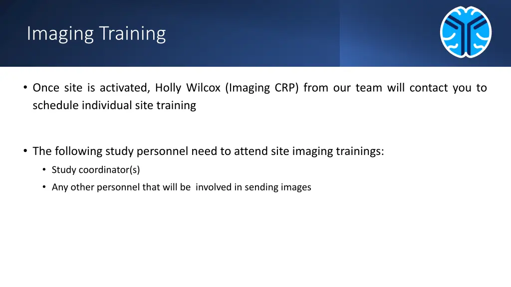 imaging training