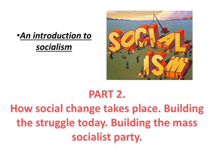 an introduction to socialism