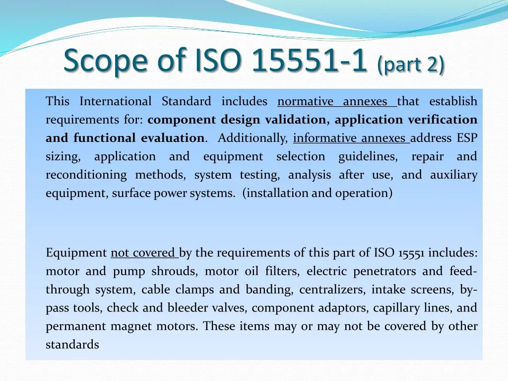 scope of iso 15551 1 part 2