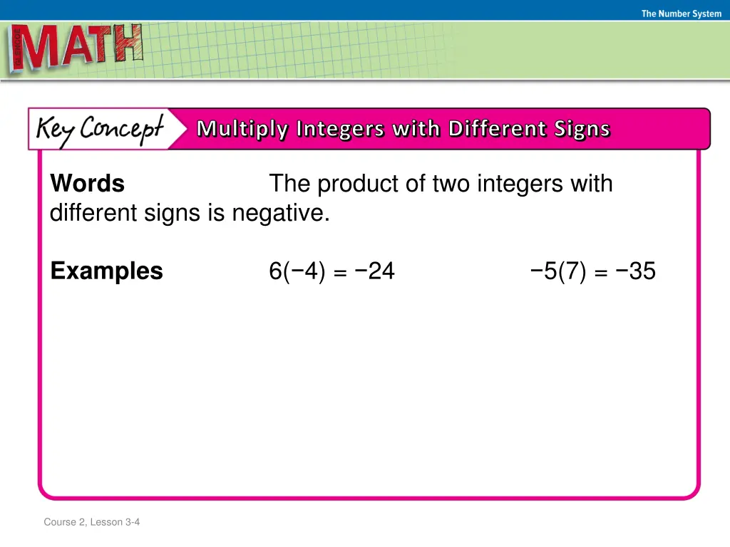 the number system 2