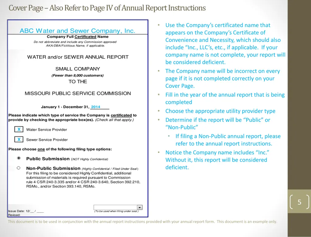 cover page also refer to page iv of annual report