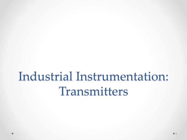 industrial instrumentation transmitters