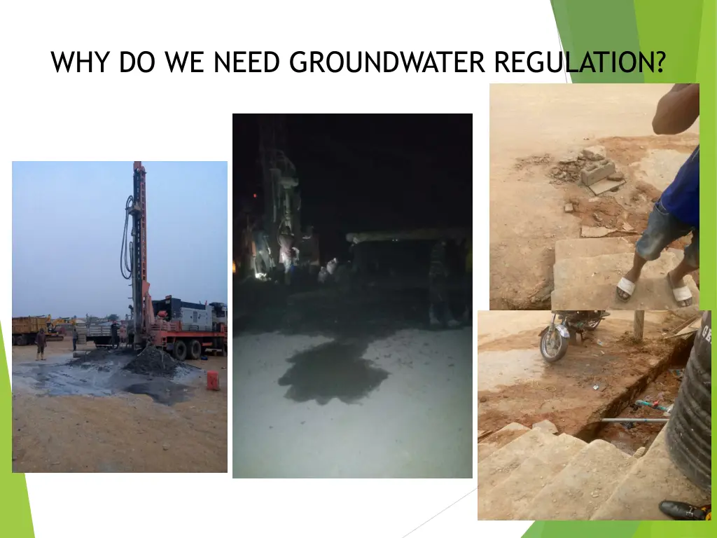 why do we need groundwater regulation