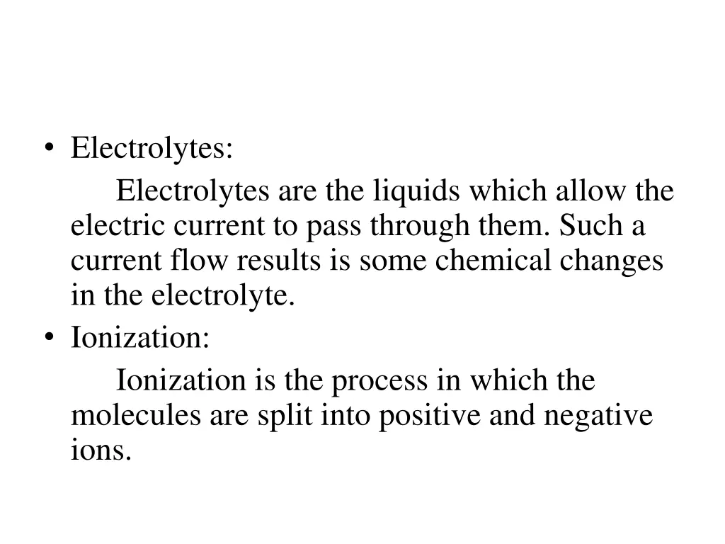 electrolytes electrolytes are the liquids which