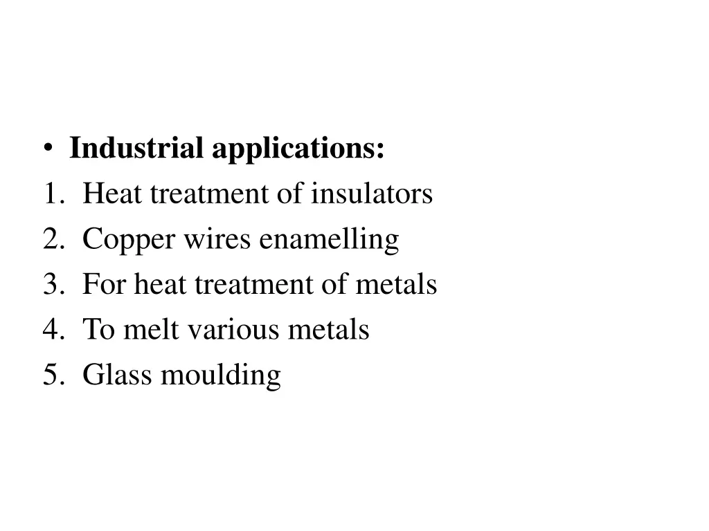 industrial applications 1 heat treatment